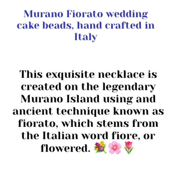 RARE FIND!πHost Pick!π Stauer genuine Italian Murano glass necklace - Picture 5 of 16